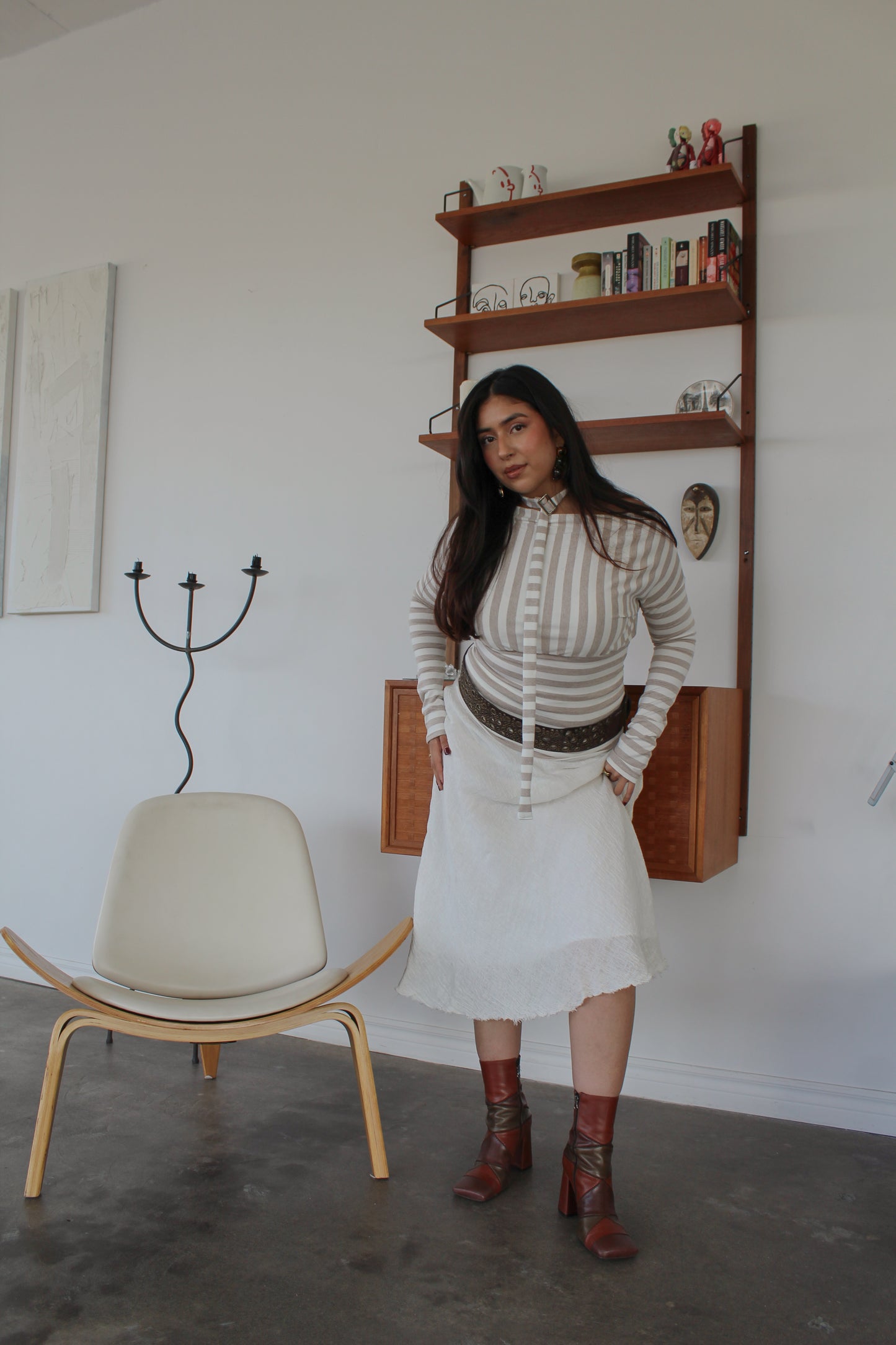 SUZIE TOP IN CARAMEL MACCHIATO